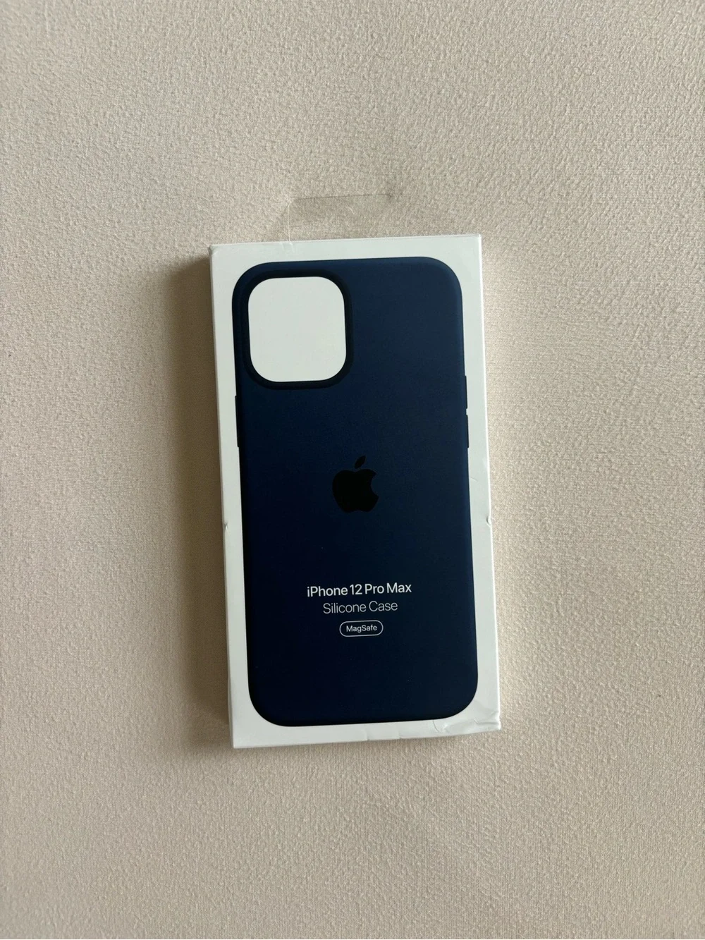 Apple Iphone 12 Pro Max silicone case navy blue